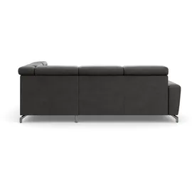 sit&more Ecksofa SIT & MORE "Scarlett L-Form", grau (anthrazit), B:258cm T:226cm, Sofas, Ecksofa, inklusive Kopfteilverstellung, wahlweise mit Bettfunktion, Bettkasten