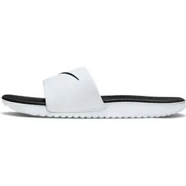 Nike Kawa Slides Badelatschen Kinder white/black 29.5