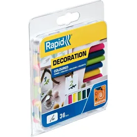 Rapid Heißklebestick farbig 36 Stück 115 g