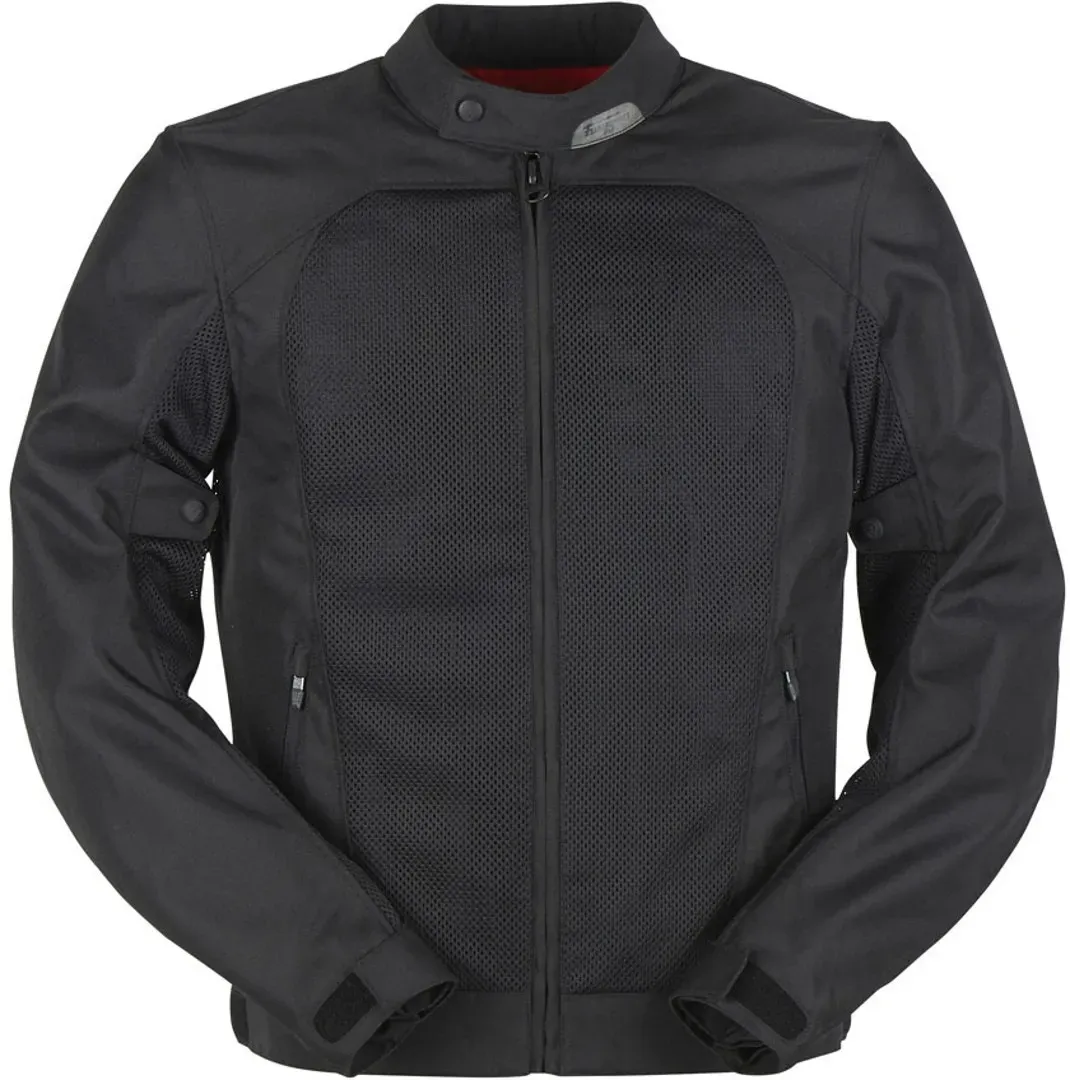 Furygan Genesis Mistral Evo 2 Motorfiets textiel jas, zwart, S