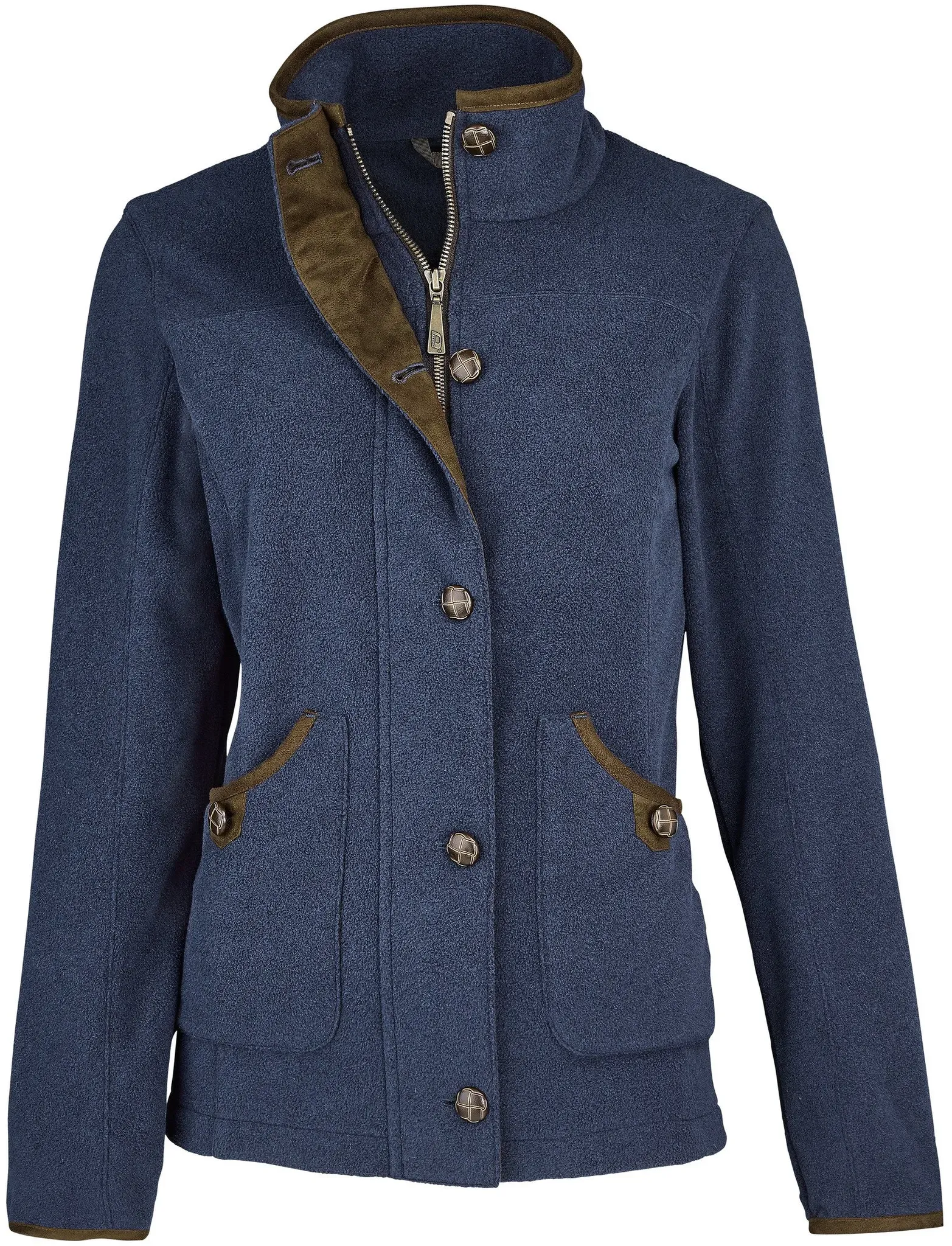 Baleno Fleecejacke Claire, moss green, L