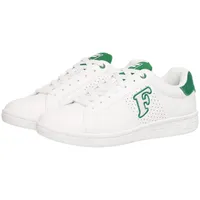 Fila Herren Crosscourt 2 NT Patch Sneaker, White-Verdant Green, 42 EU