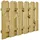 vidaXL Gartentor 100 x 75 cm Grün/Braun Holz