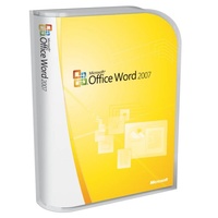 MS Word 2007 CD Win32 (engl. Version)