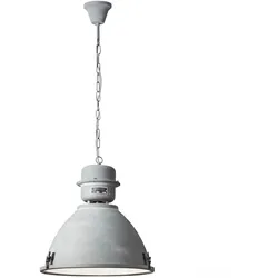 Brilliant Pendelleuchte Kiki E27 Grau Beton Ø48cm ohne Leuchtmittel