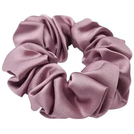 Lenoites Mulberry Silk Scrunchie Purple