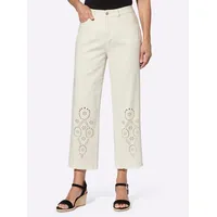 Sieh an! 7/8-Jeans in ecru | Gr.: 46