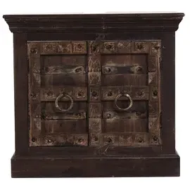 SIT Möbel Waschbeckenunterschrank Almirah 66 x 60 x 41 cm Braun