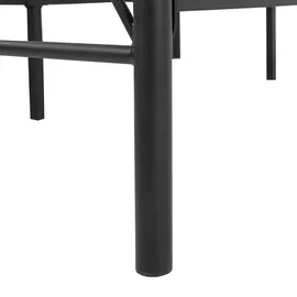 Beliani Dinard 160 x 200 cm Schwarz