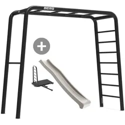 BERG PlayBase Medium TL Black inkl. Rutsche