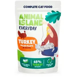 Animal Island Everyday Menu Box Rindfleisch, Huhn, Pute und Weißfisch 40 x 85 g