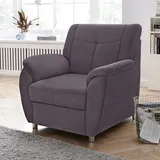 sit&more Sessel »Sonoma«, mit Federkern grau