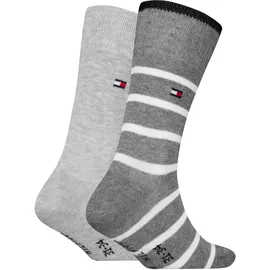 Tommy Hilfiger TH KIDS SOCK BRETON STRIPE Socken 2 Paar Schwarz 35-38