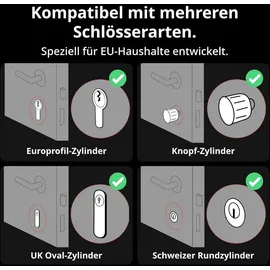 SwitchBot Smartes digitales Türschloss Lock Pro 4 St.