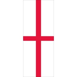 flaggenmeer Flagge England 160 g/m2 Hochformat ca. 400 x 150 cm Hochformat