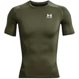 Armour HeatGear kurzarm Funktionsshirt Herren 390 marine od green/white XXL