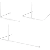 Sealskin Duschvorhangschienen-Set Easy-Roll Weiß