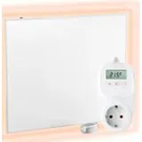 Viesta Infrarot Wandheizung mit Thermostat [fernbedienung - wifi steuerung] – Infrarotheizung Wandmontage Heizkörper – Carbon Crystal Infrar...