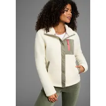 KangaROOS Fleecejacke in beige khaki), | Gr.: 46,