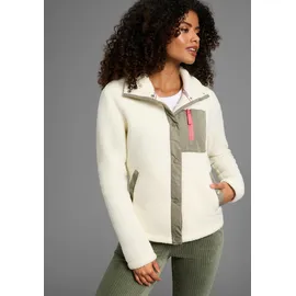 KangaROOS Fleecejacke in beige khaki), | Gr.: 46,