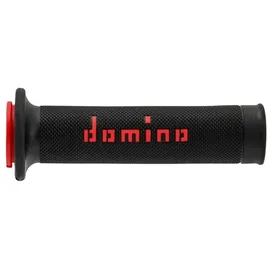 Domino Griffe A010 Road Racing Schwarz/Rot 2 Stück