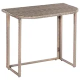gardenson Gartentisch klappbar Metall/Kunststoff L: 90 cm