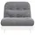 vidaXL Futon Schlafsofa mit Matratze Weiß 90x206x11 Massivholz Kiefer