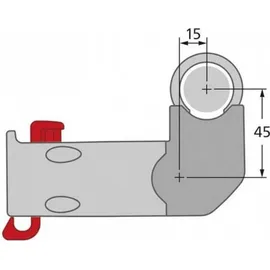KLICKfix Distanz-Set E Adapter schwarz