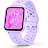 Kinder smartwatch, IP68 wasserdichte sportuhr Kinder mit 19+ Sportmodi, Schrittzähler, Herzfrequenz, Schlafmonitor, tolles Geschenk für Jungen M... - Schwarz