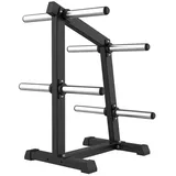 Gymstick 50 Mm Tree Hantelscheibenständer - Black / Chromed - One Size