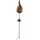 NÄVE LED Solar Erdspieß Flamme Metall H: 84cm 1 Stück orange bronze