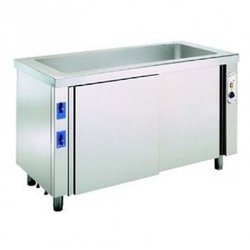 Edenox Bain-Marie-Schrank mit neutraler Wasserreserve MBM-411