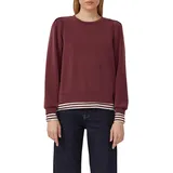 s.Oliver Scuba-Sweatshirt mit Puffärmeln Rot 38
