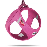 Curli Clasp Vest Hundegeschirr Fuchsia 3XS