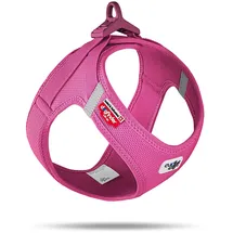 Curli Clasp Vest Hundegeschirr Fuchsia 3XS