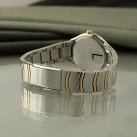 Seiko SUR616P1 - Bicolour - Damenuhr Classic Quarz Diamonds 30mm