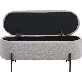 SalesFever Bettbank mit Stauraumfunktion - taupe