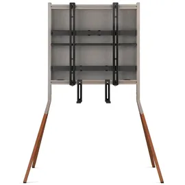One for All Max TV-Ständer 49,5 cm x 121,1 cm Walnuss Holz/Metall