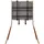 One for All Max TV-Ständer 49,5 cm x 121,1 cm Walnuss Holz/Metall