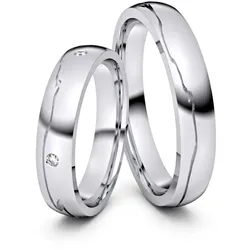 Partnerringe / Freundschaftsringe Nil 925er Silber - 4024
