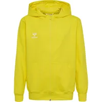 Hummel hummel, hmlGO 2.0 ZIP HOODIE KIDS, BLAZING YELLOW,