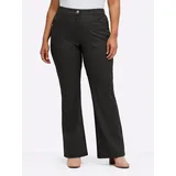 sheego Bootcut-Hose grau 52