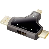 Renkforce RF-3846636 DisplayPort HDMI Schwarz