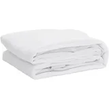 vidaXL Matratzenschoner Wasserdicht 140 x 190 cm Weiß
