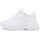 Puma Cassia Plateau Sneaker Damen white/white/team gold 41