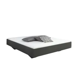 Futonbett  Phoenix ¦ grau ¦ Maße (cm): B: 185 H: 41