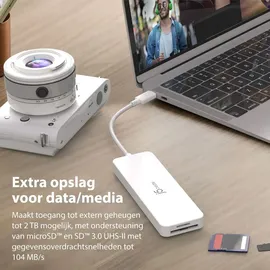 j5create JCD373-N USB-C® Lleichter Multi Adapter,
