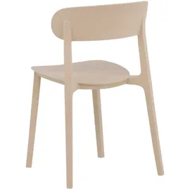 Livetastic Stuhl-2er Set Åstol ca. 50x78.5x52 cm Beige