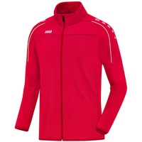 Jako Classico Trainingsjacke Mit Durchgehendem Rv, Rot, 128