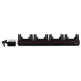 Honeywell CT40 booted, charger 4 bay, CHAR